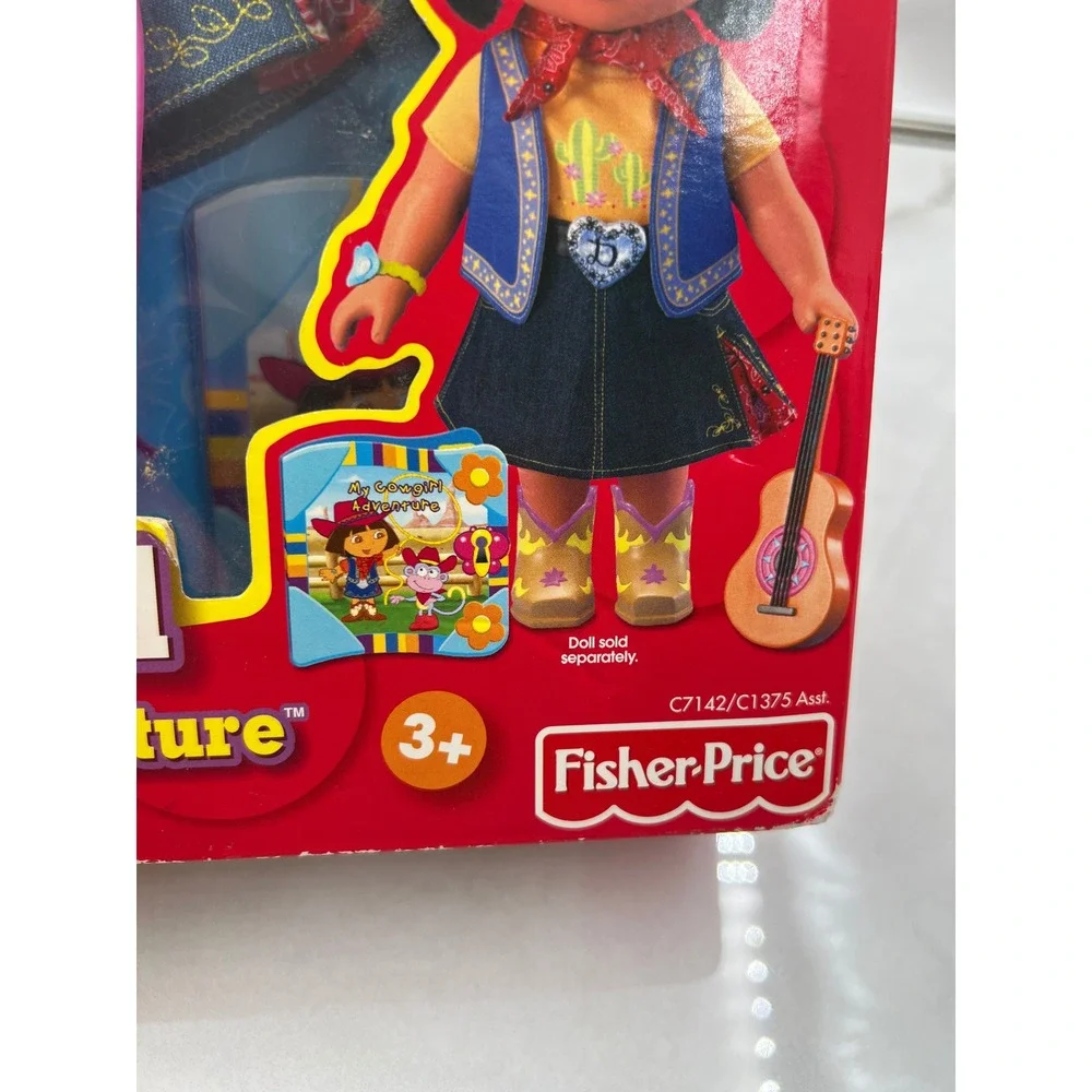 Fisher Price Dora the Explorer Cowgirl Dress-Up Adventure Outfit Set C7142 NEW
